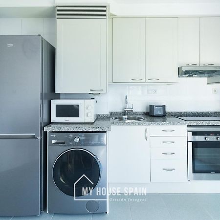 Myhousespain - Playa De Poniente, Con Vistas Al Mar Y Parking Gratuito Gijón Exteriér fotografie