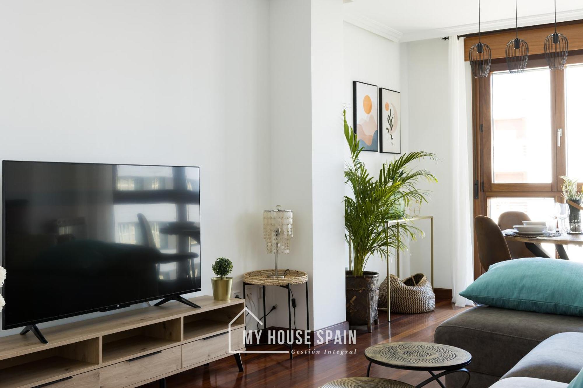 Myhousespain - Playa De Poniente, Con Vistas Al Mar Y Parking Gratuito Gijón Exteriér fotografie