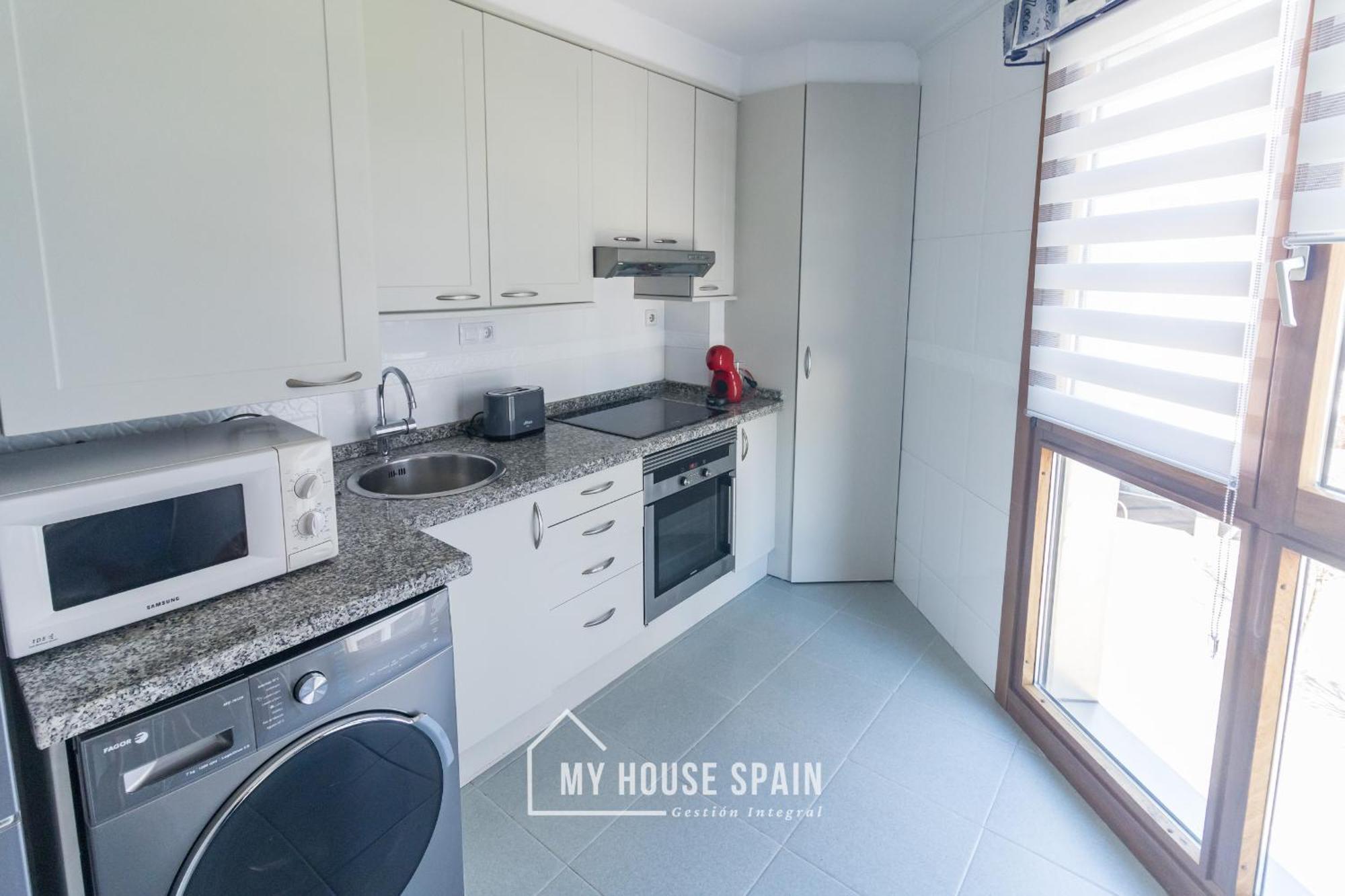 Myhousespain - Playa De Poniente, Con Vistas Al Mar Y Parking Gratuito Gijón Exteriér fotografie